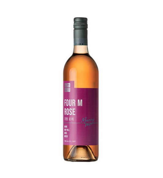 Four M Dry Rose Wine 포엠로제 드라이 와인 桃紅葡萄酒