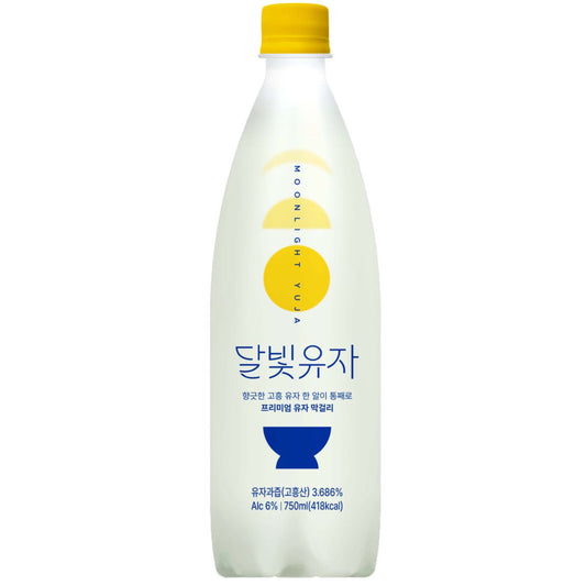 Moonlight Yuzu Makgeolli 달빛유자 막걸리 柚子生米酒