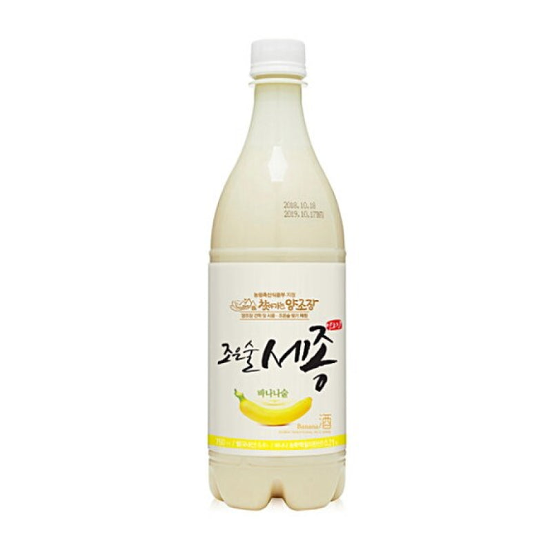 Sejong Banana Makgeolli 조은술세종 바나나 막걸리 香蕉米酒