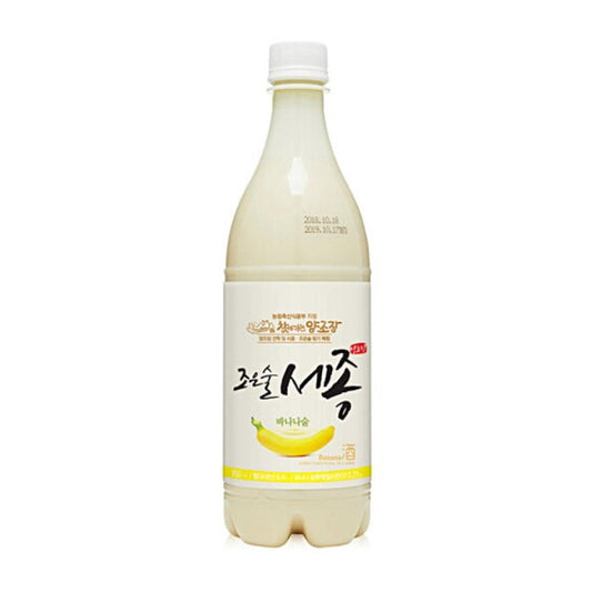Sejong Banana Makgeolli 조은술세종 바나나 막걸리 香蕉米酒