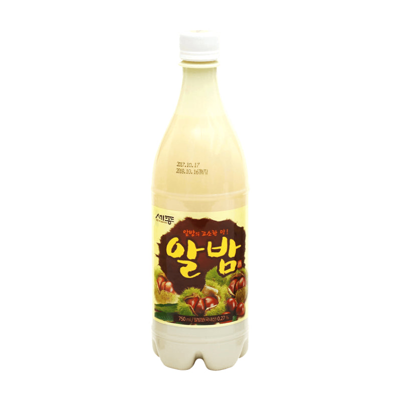 Sejong Chestnut Makgeolli 조은술세종 알밤 막걸리 栗子米酒