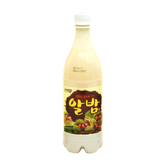 Sejong Chestnut Makgeolli 조은술세종 알밤 막걸리 栗子米酒
